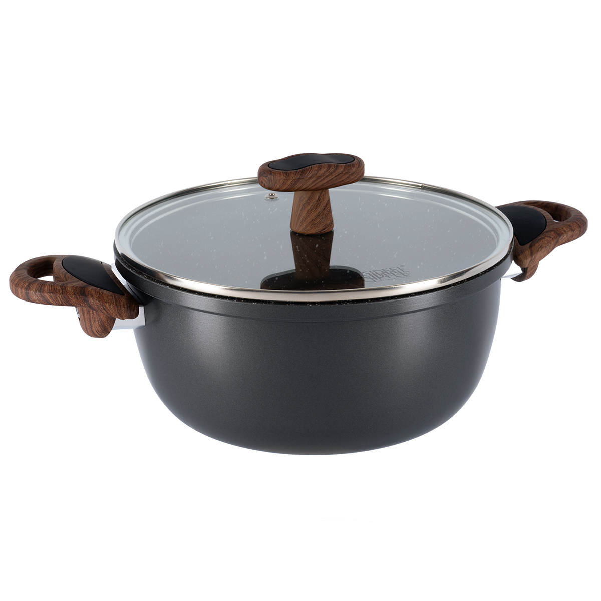 Алюминиевая кастрюля Gipfel Pola 2668 22 см/3,4 л